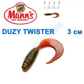 Силікон Manns Twister MFMO-035-30мм (20шт)
