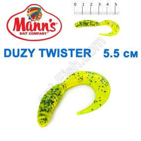 Силикон Manns Twister CHP-037-55мм (20шт)