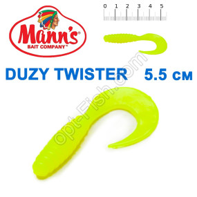 Силикон Manns Twister FCH-037-55мм (20шт)