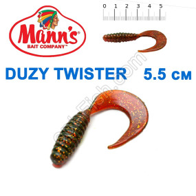 Силикон Manns Twister MFMO-037-55мм (20шт)