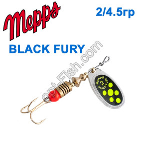 Black fury srebrny/seledynowe-chartr. 2/4,5g