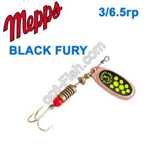 Black fury miedz/seledynowe-chartr. 3/6,5g