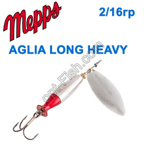 Aglia longheavy srebrna/srebr. korpus 2/16g