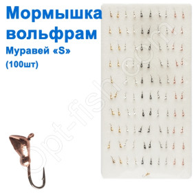 Блешня вольфрам. Мураха S гачок Daiichi №18 (100шт.)