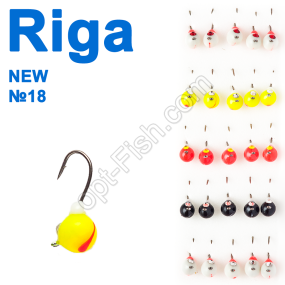 Блешня вольф. Riga NEW 30104010 №18 (25шт)