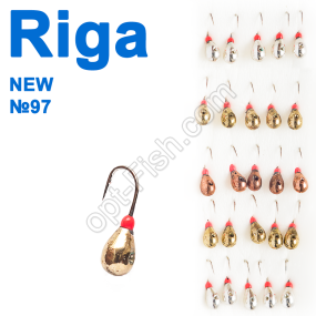 Блешня вольф. Riga NEW 122040 №97 (25шт)