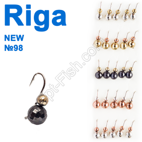 Мормышка вольф. Riga NEW 134053 №98 (25шт)