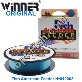 Волосінь Winner Original Fish American Feeder №012003 100м 0,18 *
