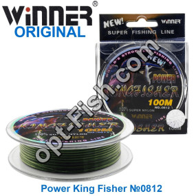 Волосінь Winner Original Power King Fisher №0812 100м 0,18 *