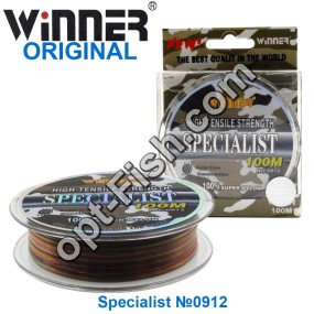 Леска Winner Original Specialist №0912 100м 0,22мм *