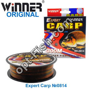 Волосінь Winner Original Expert Carp №0814 300м 0,25 мм *