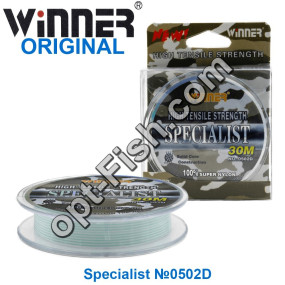 Леска Winner Original Specialist №0502D 30м 0,12мм *
