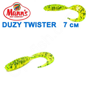 Силикон Manns Duzy Twister CHGBF-038-70мм (20шт)