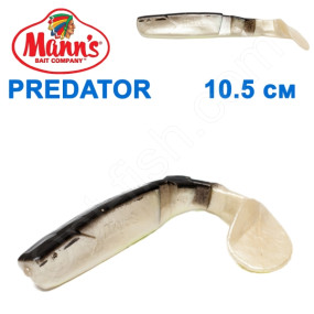 Силікон Manns Predator PL-BB-077-115мм (10шт) Maximus
