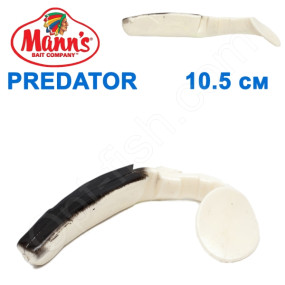 Силікон Manns Predator W-BB-077-115мм (10шт) Maximus