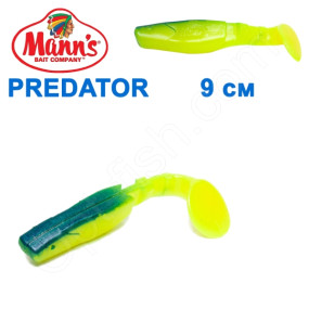 Силикон Manns Predator FCH-BU-066-90мм Niebieski Grzbiet (20шт)
