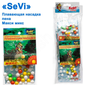 Плаваюча насадка SeVi піна максі мікс