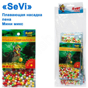 Плаваюча насадка SeVi піна міні мікс