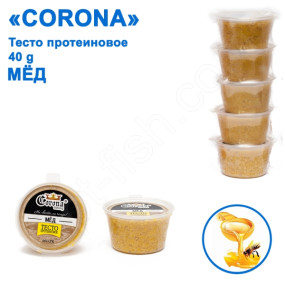 Тісто протеиновое Corona 40g мед (5шт)