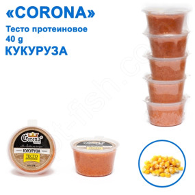 Тісто протеиновое Corona 40g кукурудза (5шт)