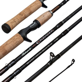 Вудилище спінінга ШТ2 carbon Шекспір ​​Crusader black пробка 6-12LB 1.83м *