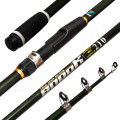 Вудилище спінінга телескоп Snook Tele spin (Green) №00240010 40-80g 2.1м *