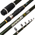 Вудилище спінінга телескоп Snook Tele spin (Green) №00240010 40-80g 3м *