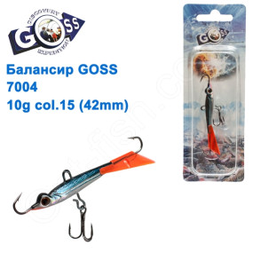 Балансир Goss 7004 10g col. 15 (42mm)