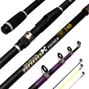 Фидерное удилище телескоп Snook Tele Feeder 20-80g 2,4м *