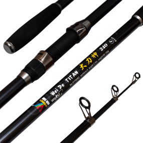 Спиннинговое удилище телескоп Wei De Titan №0170082 60-150g 2.4м *