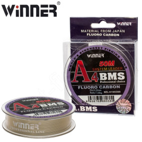 Флюорокарбон Winner Fluro Carbon 50% A4 №0180380 50м 0,22 мм *