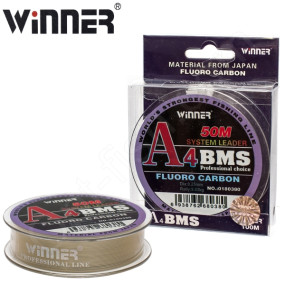 Флюорокарбон Winner Fluro Carbon 50% A4 №0180380 50м 0,25 мм *