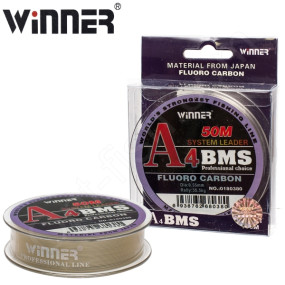 Флюорокарбон Winner Fluro Carbon 50% A4 №0180380 50м 0,55 мм *