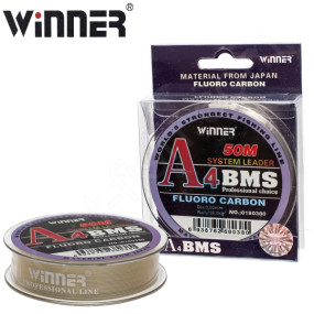 Флюорокарбон Winner Fluro Carbon 50% A4 №0180380 50м 0,60 мм *