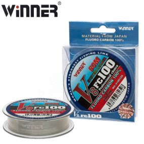 Флюорокарбон Winner Fluro Carbon 100% V8 №0180328 50м 0,12 мм *