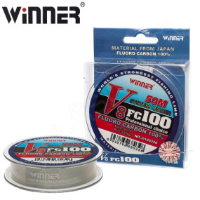 Флюорокарбон Winner Fluro Carbon 100% V8 №0180328 50м 0,16мм *