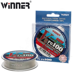 Флюорокарбон Winner Fluro Carbon 100% V8 №0180328 50м 0,20 мм *