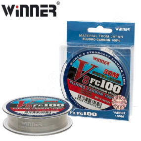 Флюорокарбон Winner Fluro Carbon 100% V8 №0180328 50м 0,40 мм *
