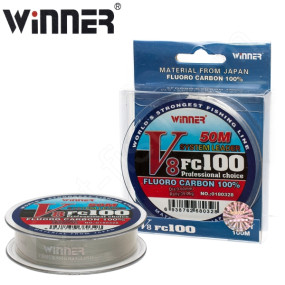 Флюорокарбон Winner Fluro Carbon 100% V8 №0180328 50м 0,60 мм *
