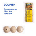 Технопланктон Dolphin 25g x 3шт (кукуруза)