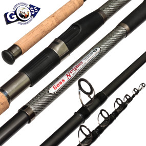 Карповое удилище Goss Navigators Metallic Gray 120-180g 3,9м *