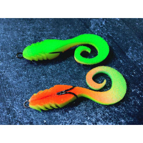 Поролоновая рыбка ПМ Dancing tail 3,5" 906 (2шт)