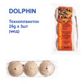 Технопланктон Dolphin 25g x 3шт (мед)