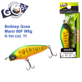 Воблер Goss Marsi 80F W8g 0-1m col. 11