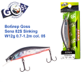 Воблер Goss Sena 82S Sinking W12g 0.7-1.2m col. 05