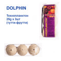 Технопланктон Dolphin 25g x 3шт (тутти-фрутти)