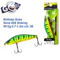 Воблер Goss Sena 82S Sinking W12g 0.7-1.2m col. 08