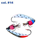 Блешня Лижа Goldenfish на судака (hook Origin) 10г col. #14