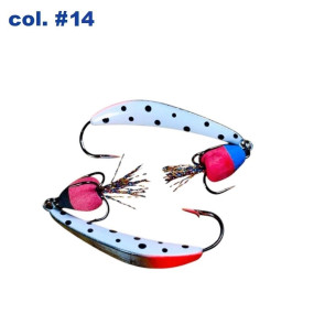 Блешня Лижа Goldenfish на судака (hook Origin) 10г col. #14