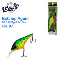 Воблер Goss Agent 90F W11g Floating 0,1-1,5g col. 07